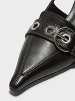 Davina Eyelet Slingback Pumps - Image 4