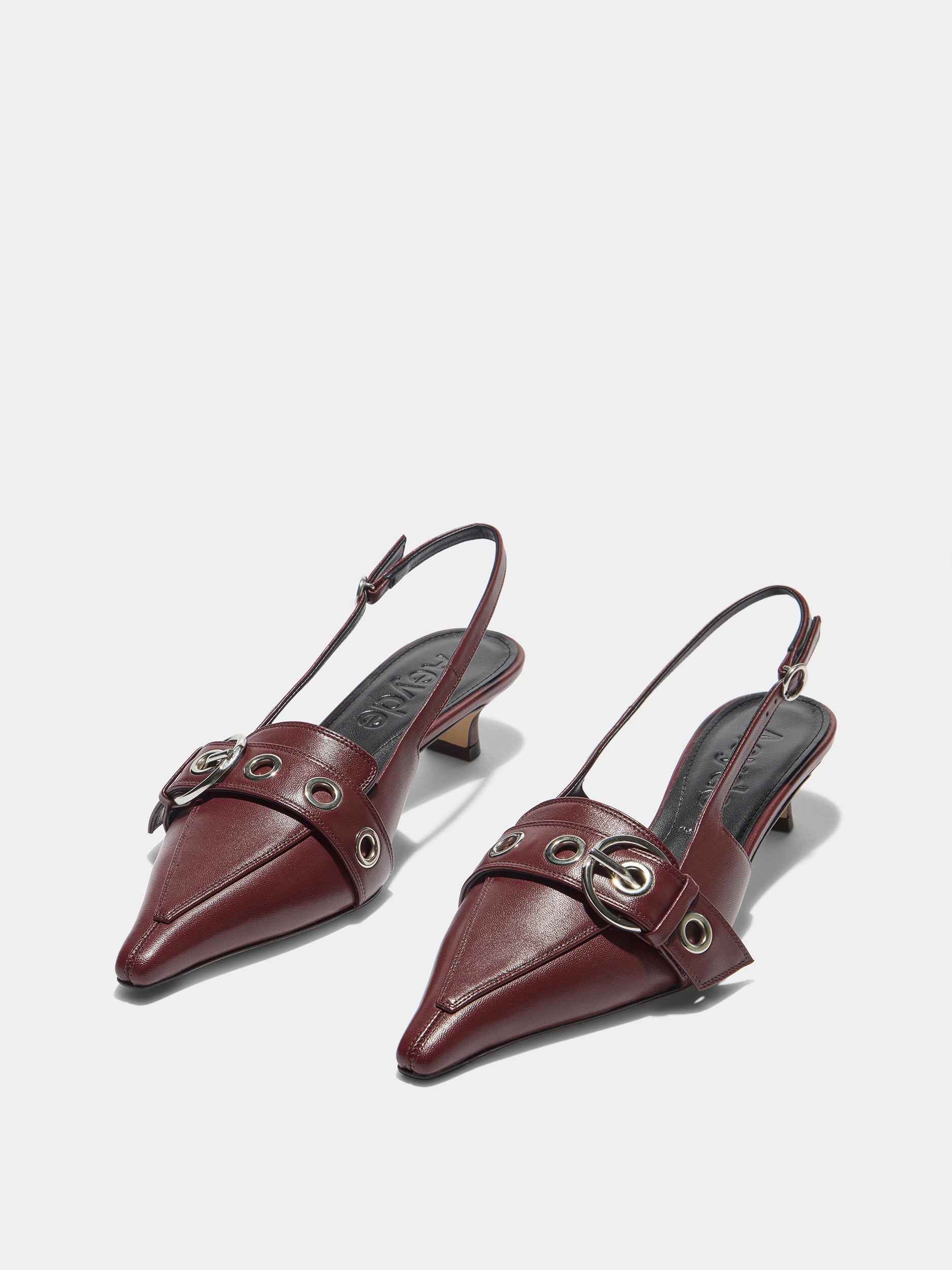 Davina Eyelet Slingback Pumps - Image 3