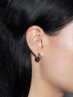 Dean Palladium-Plated Hoop Earrings - Image 3