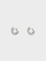 Dean Palladium-Plated Hoop Earrings - Image 1