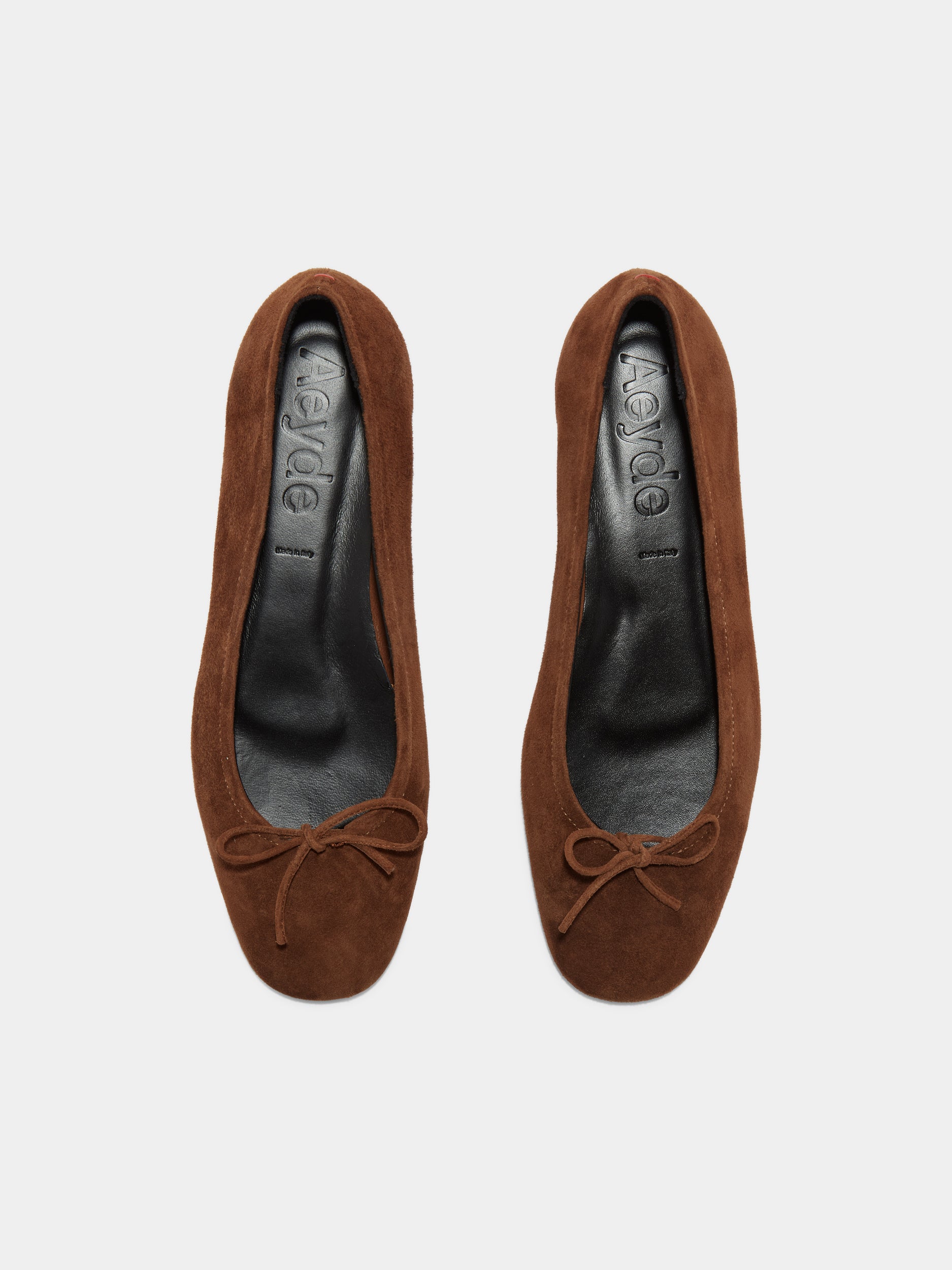 Delfina Suede Ballet Flats - Image 5