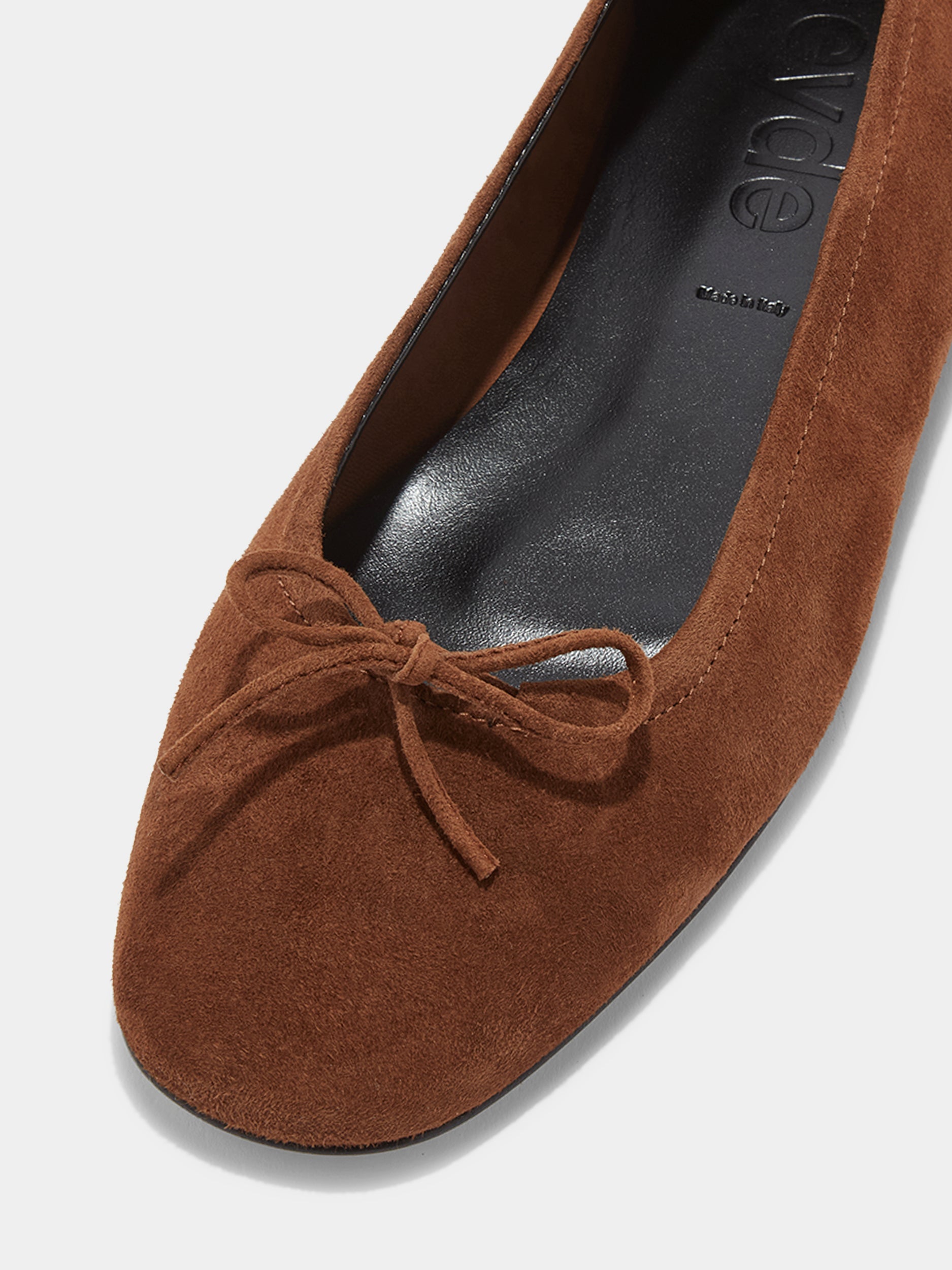 Delfina Suede Ballet Flats - Image 3