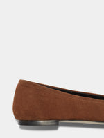 Delfina Suede Ballet Flats - Image 4