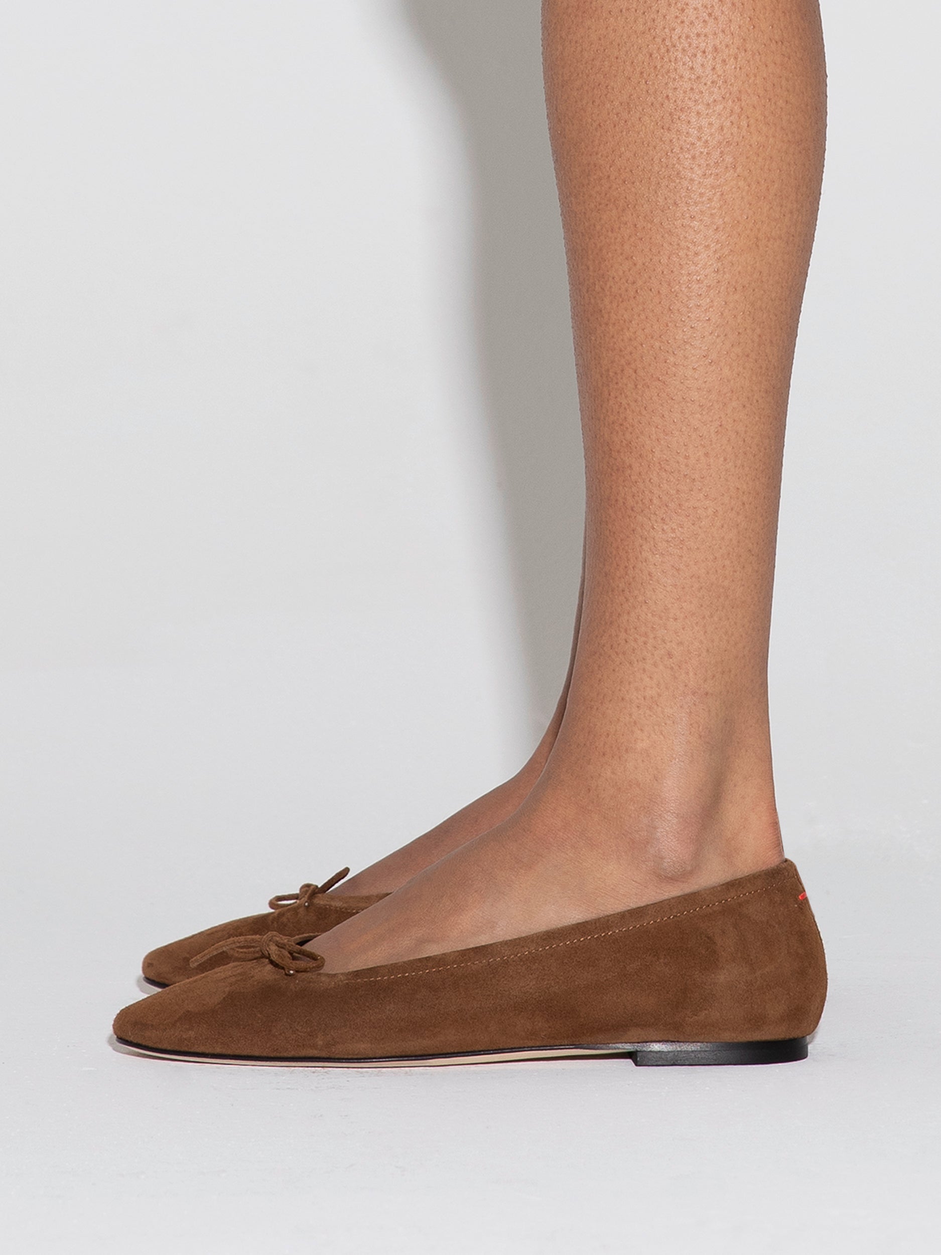 Delfina Suede Ballet Flats - Image 6