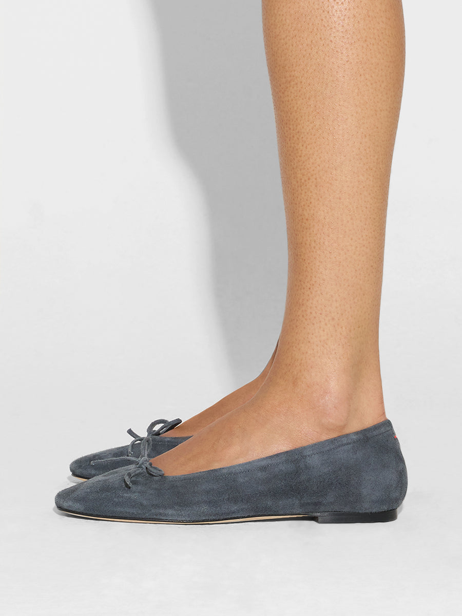 Delfina Suede Ballet Flats
