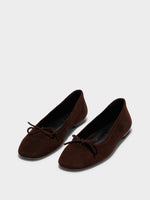 Delfina Suede Ballet Flats - Image 2