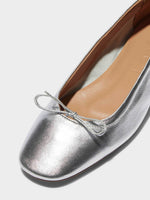 Delfina Leather Ballet Flats - Image 3