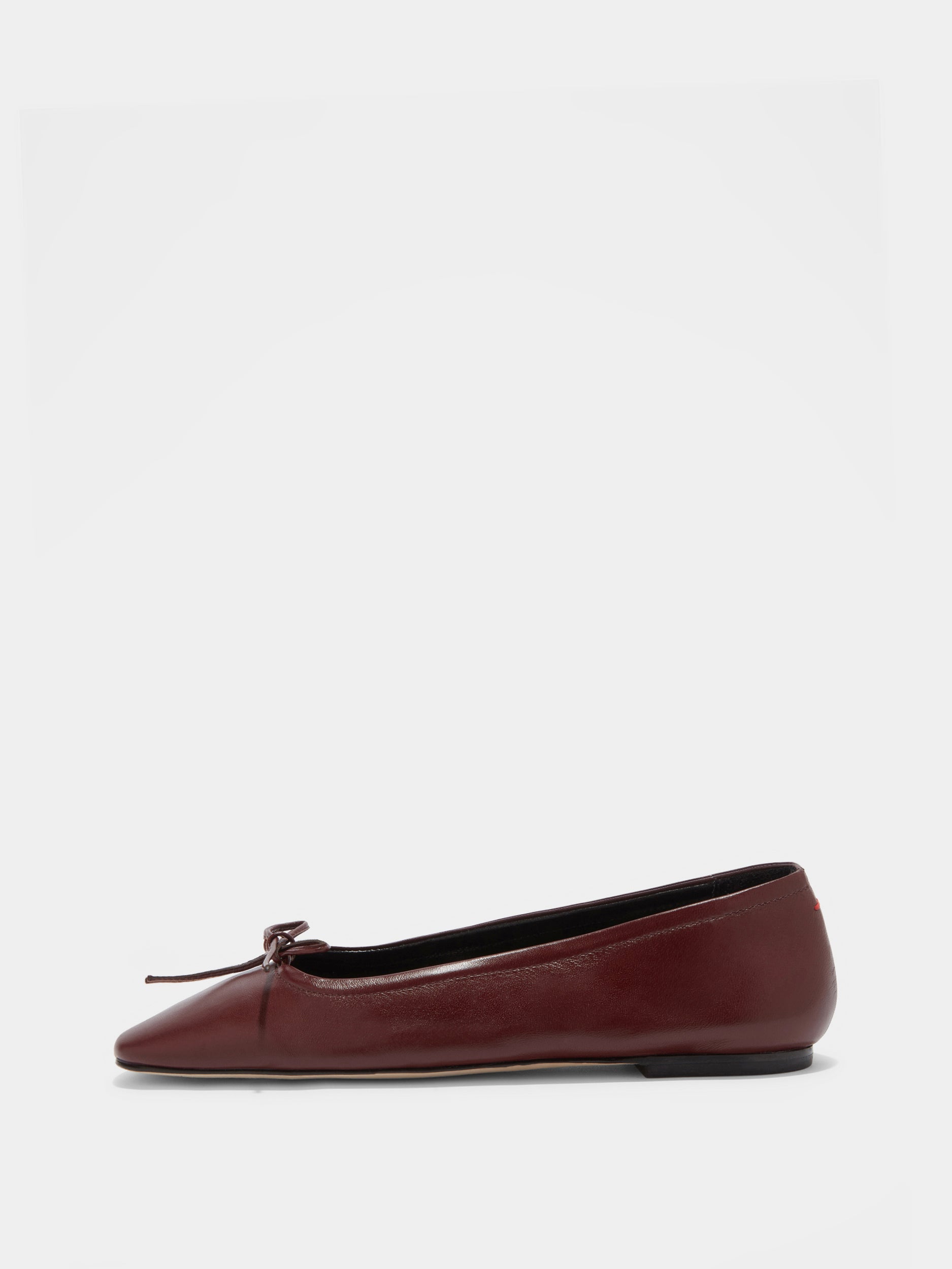 Delfina Leather Ballet Flats - Image 1