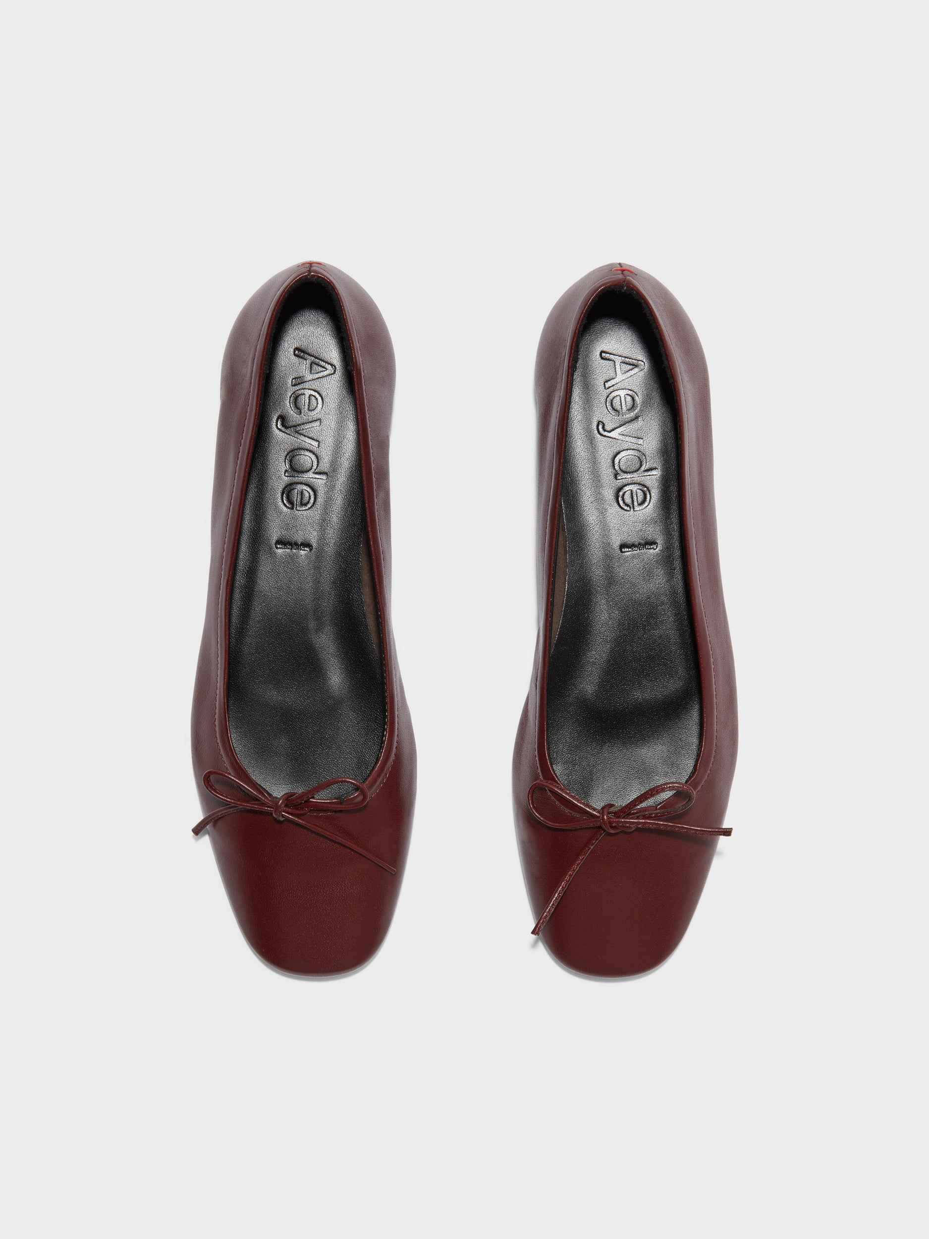 Delfina Leather Ballet Flats - Image 5