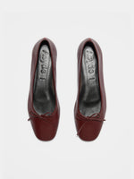 Delfina Leather Ballet Flats - Image 5