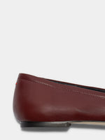 Delfina Leather Ballet Flats - Image 4