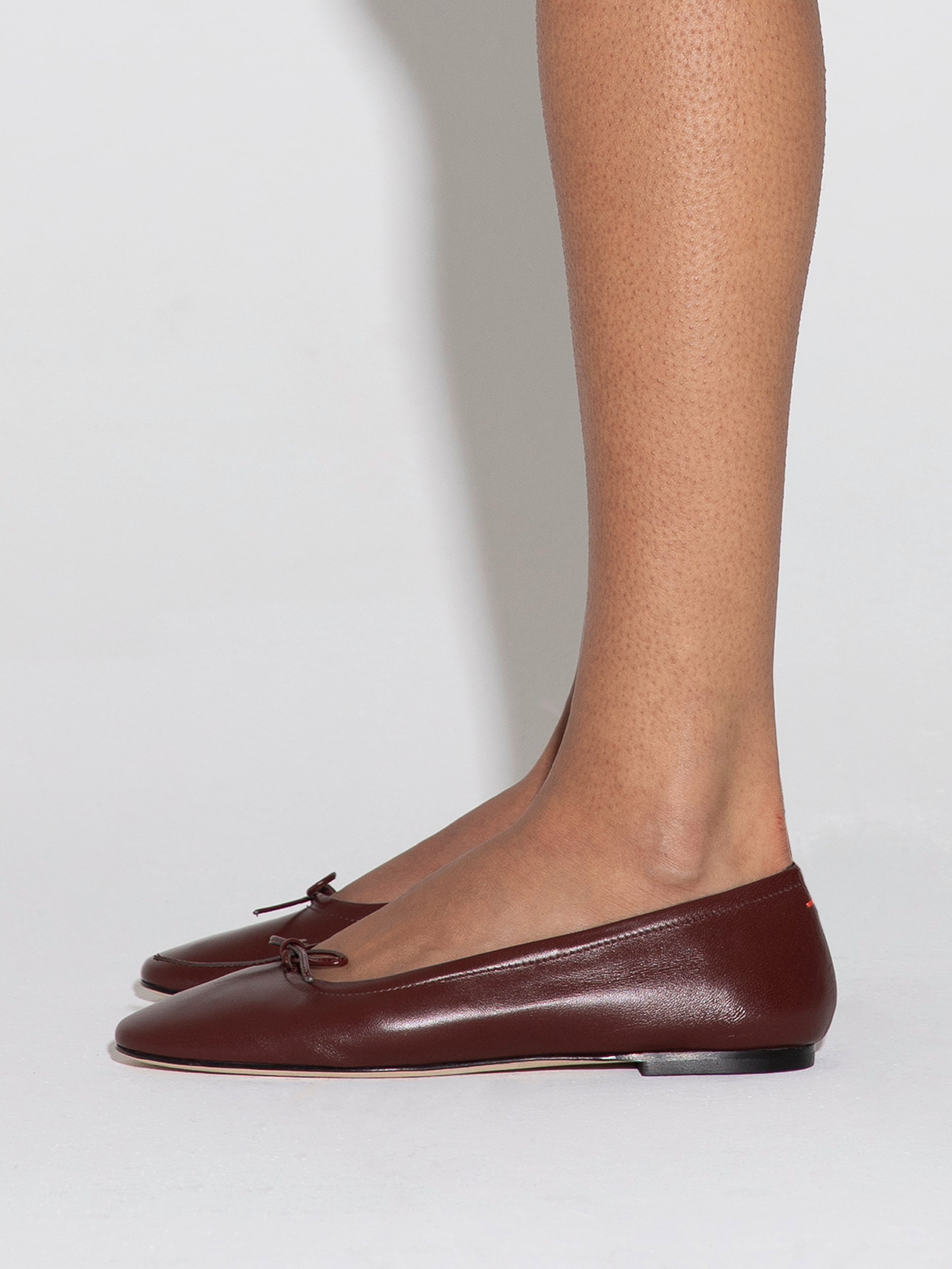 Delfina Leather Ballet Flats - Image 6
