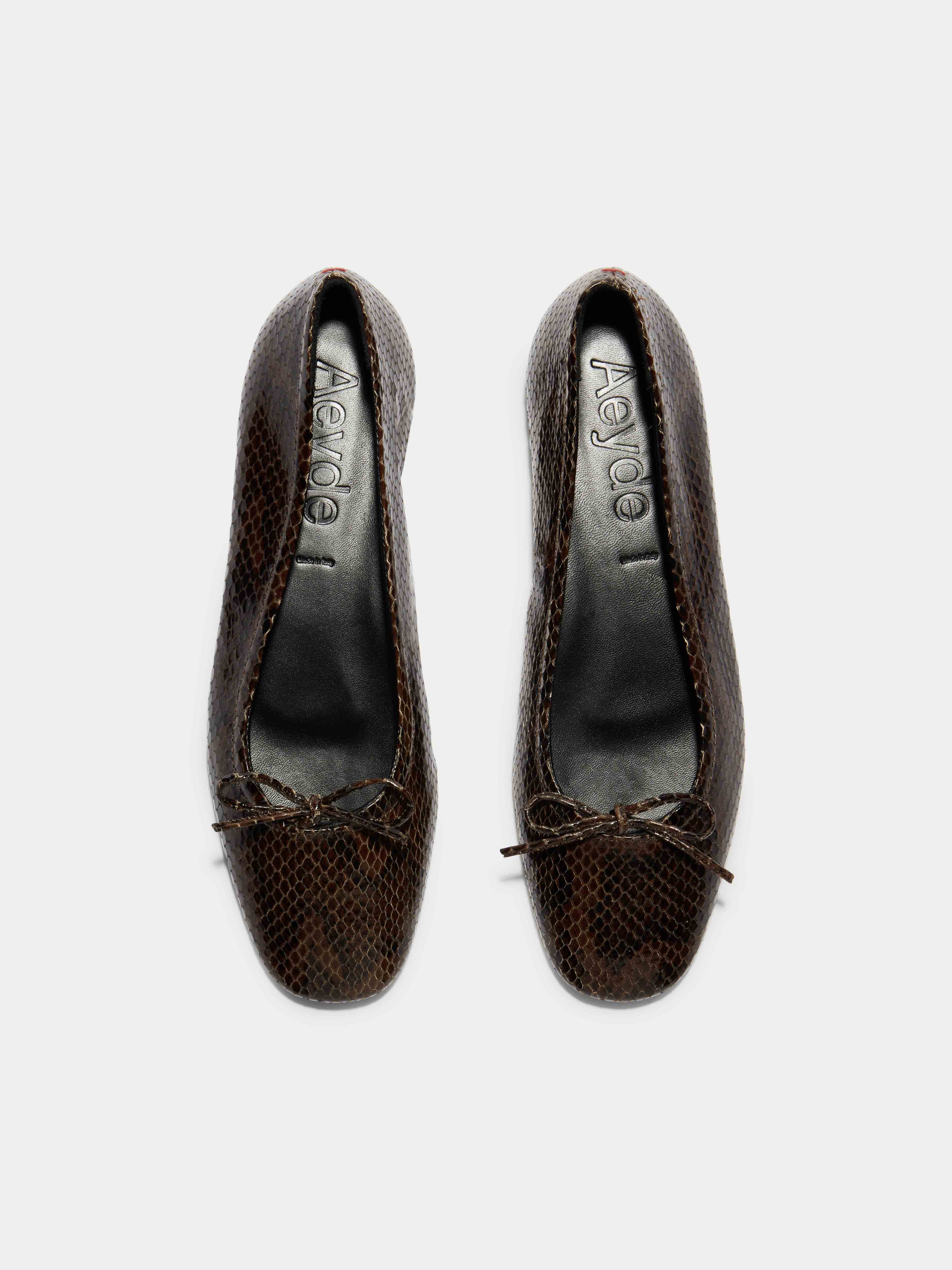 Delfina Leather Ballet Flats - Image 5