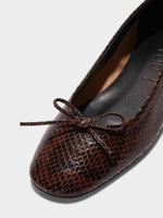 Delfina Leather Ballet Flats - Image 3