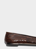 Delfina Leather Ballet Flats - Image 4