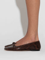 Delfina Leather Ballet Flats - Image 6