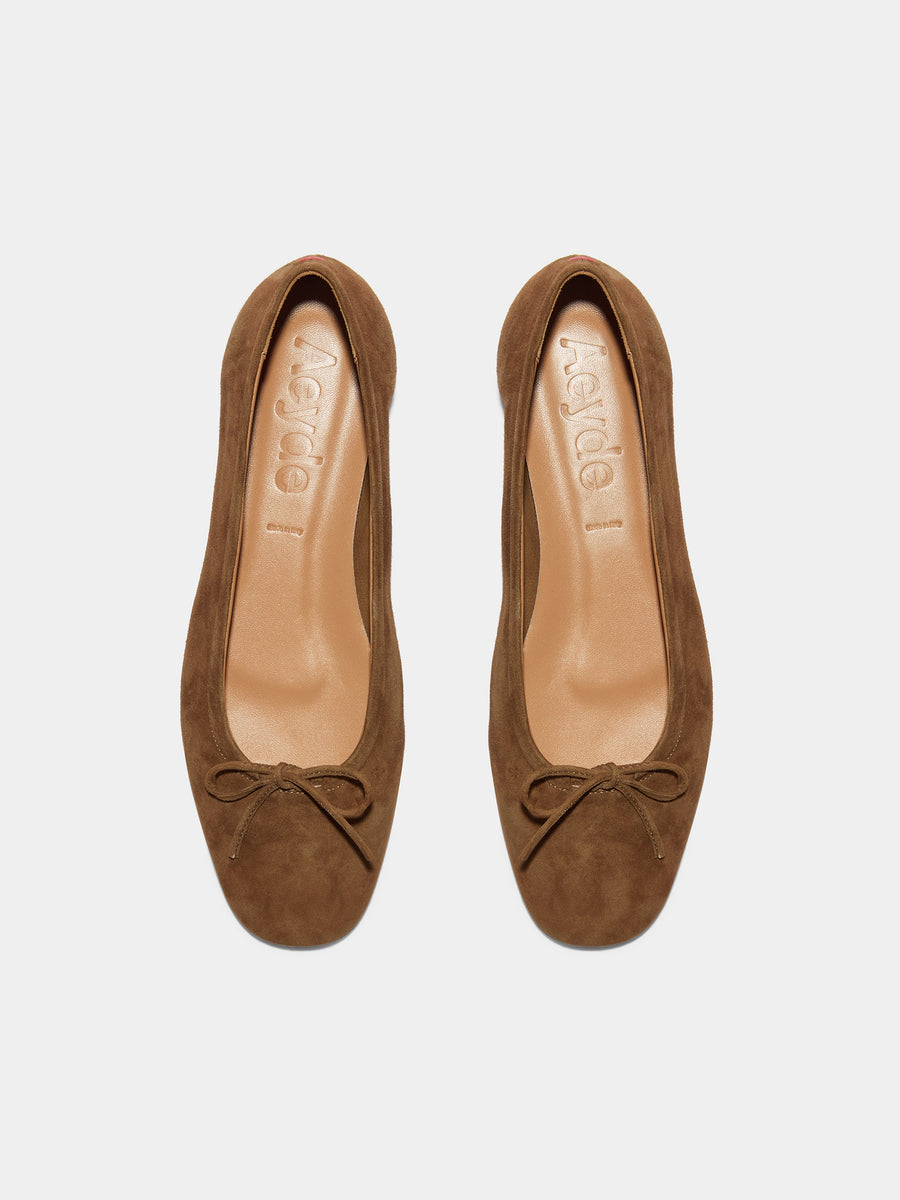 Delfina Suede Ballet Flats