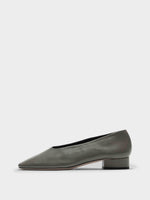 Delia Leather Ballet Flats - Image 1