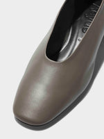 Delia Leather Ballet Flats - Image 3