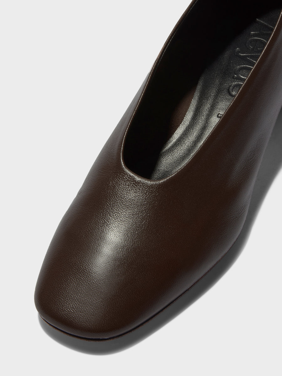 Delia Low-Heeled Ballet Pumps