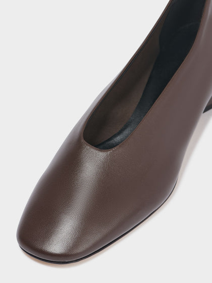 Delia Leather Ballet Flats – Aeyde
