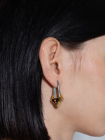 Delilah Palladium and 18kt Gold-Plated Earrings - Image 4
