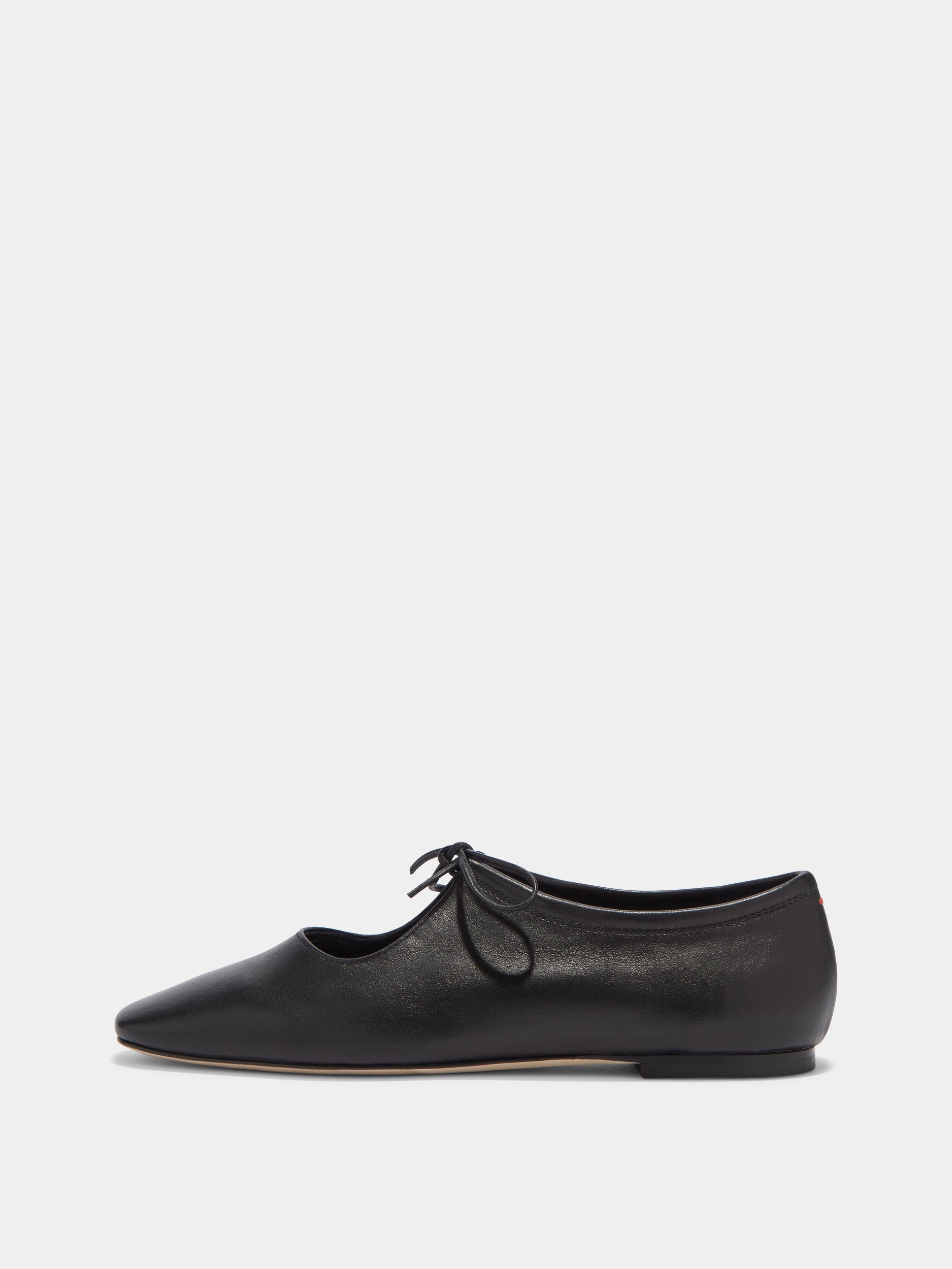 フラットシューズ AEYDE Woman Ballet flats Black A11FLRAZS8MFL0122100007 BLACK Delfina Leather Ballet Flats – Aeyde