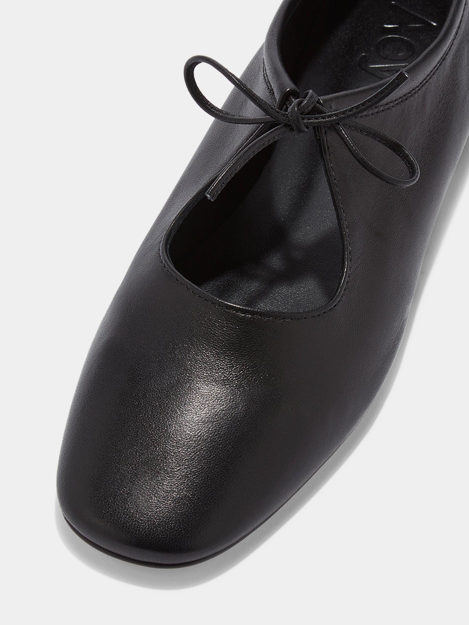 Della Leather Ballet Flats - Image 3