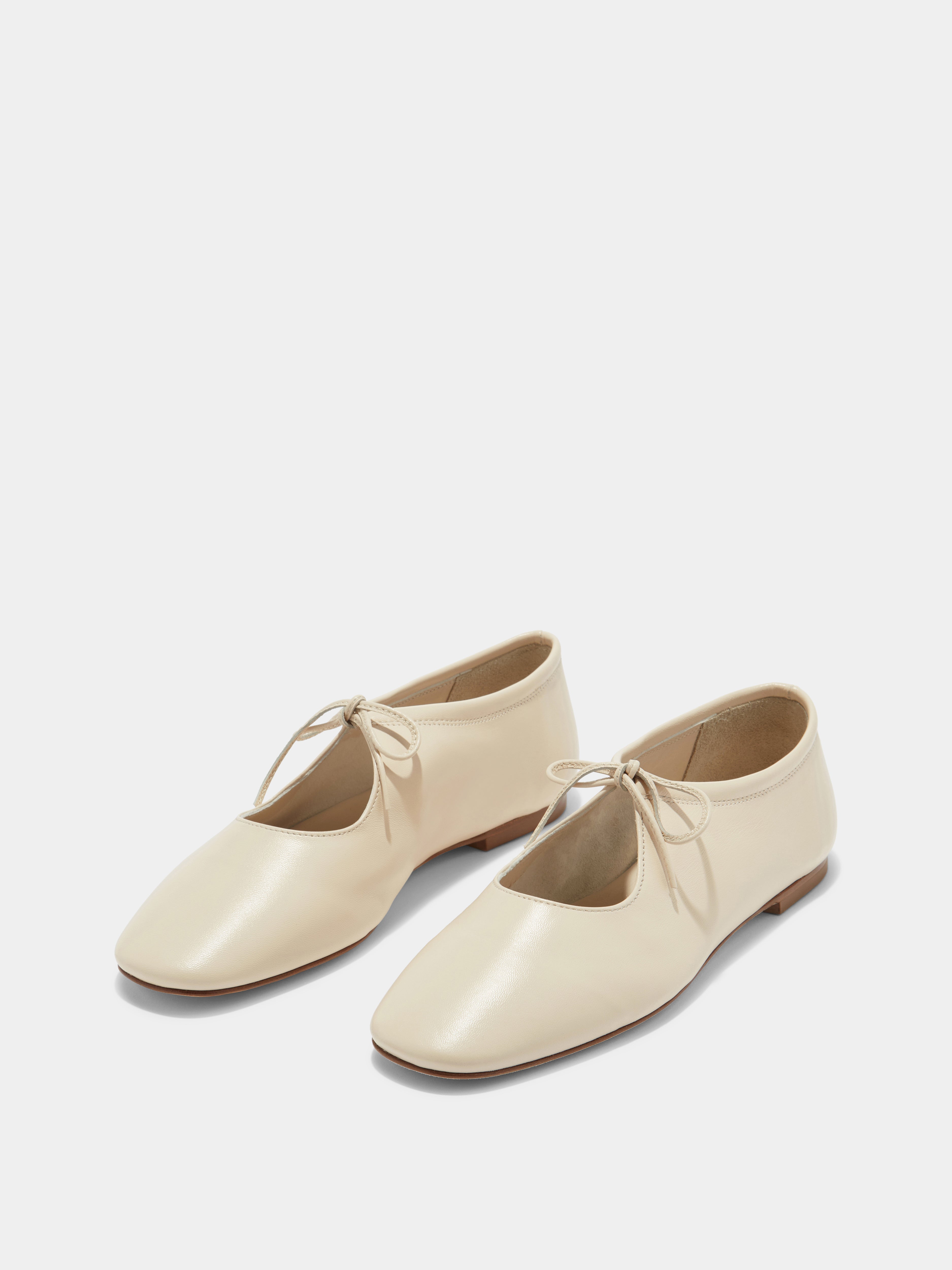 Della Leather Ballet Flats - Image 2