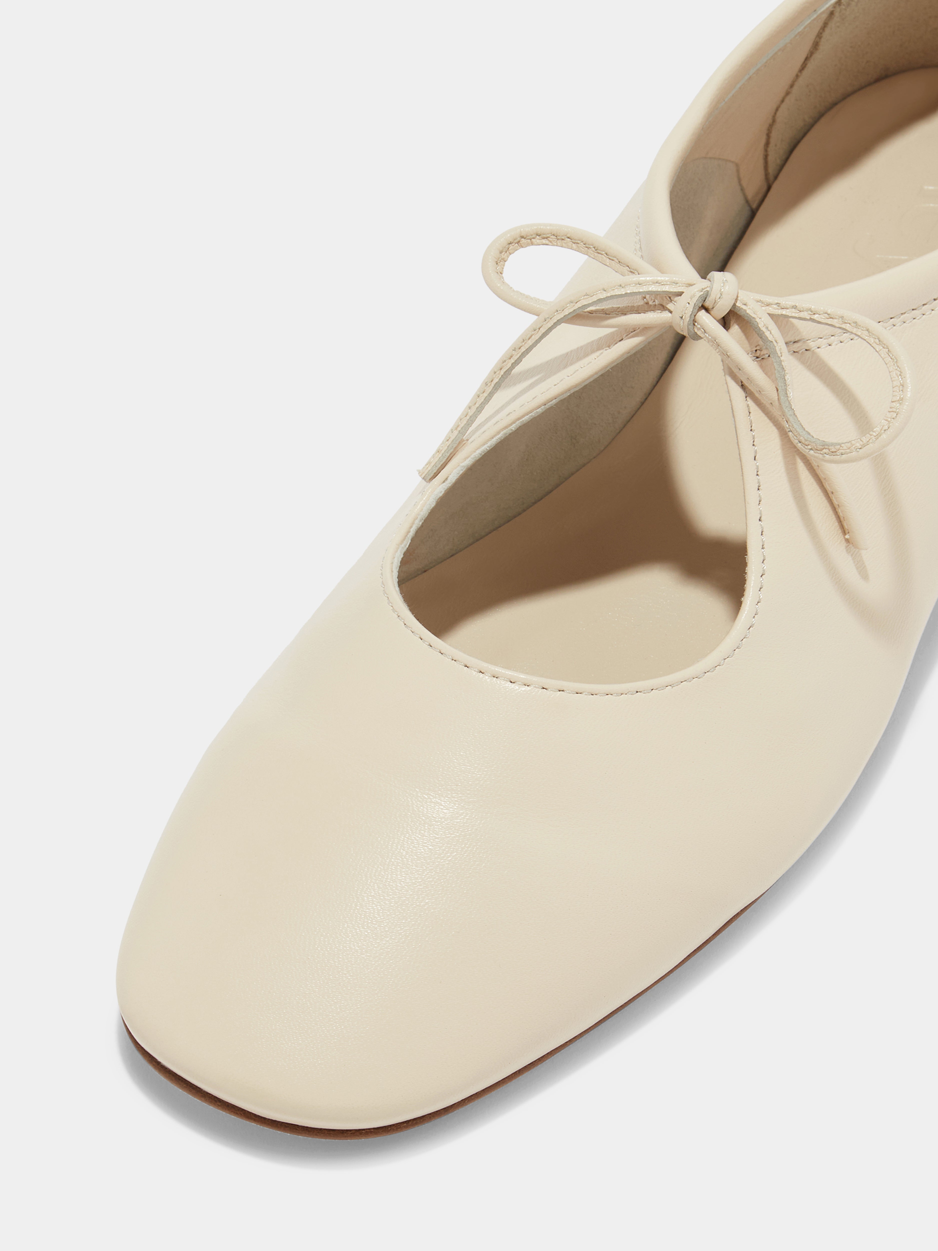 Della Leather Ballet Flats - Image 3