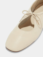 Della Leather Ballet Flats - Image 3