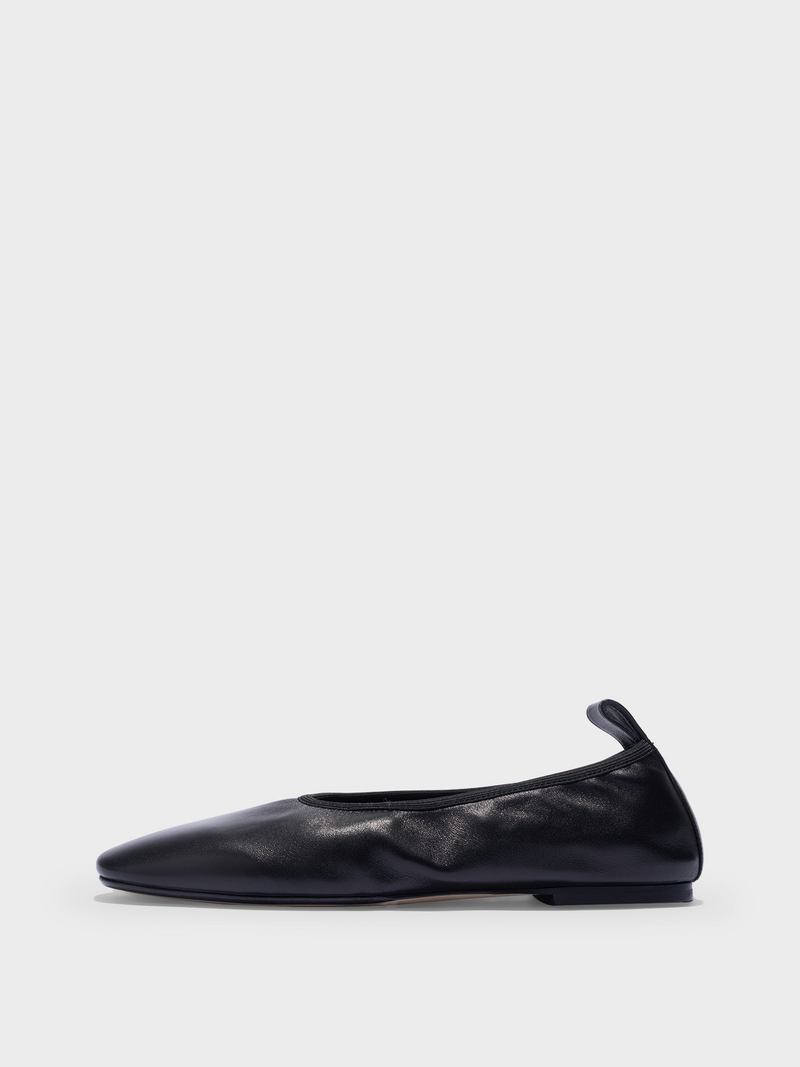 Dex Leather Flats