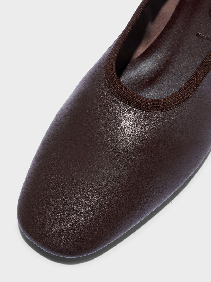 Dex Leather Flats