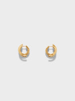 Dillon 18kt Gold-Plated Hoop Earrings - Image 1