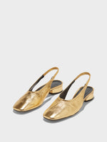 Dua Laminated Leather Slingback - Image 2