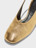 Dua Laminated Leather Slingback - Image 3