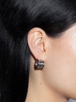 Dillon Palladium-Plated Hoop Earrings - Image 3