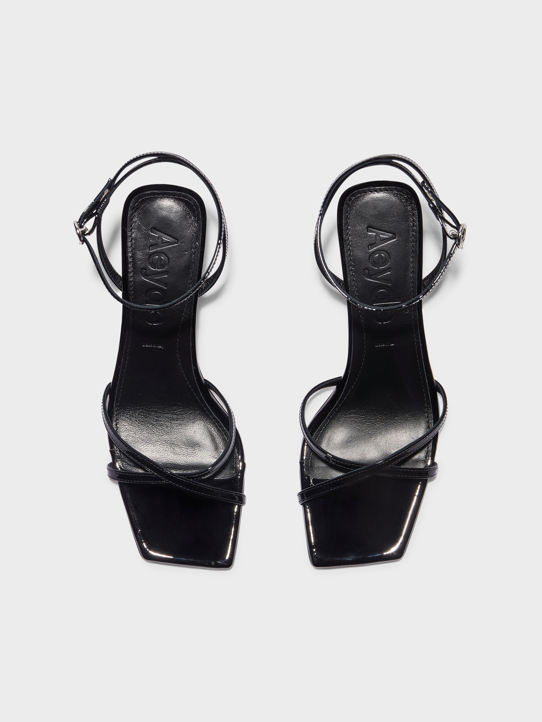 Aeyde Edith 10344818737418, Black, Patent Leather, Size 7, Women's Aeyde Edith 10344818737418, Black, Patent Leather, Size 7, Women's