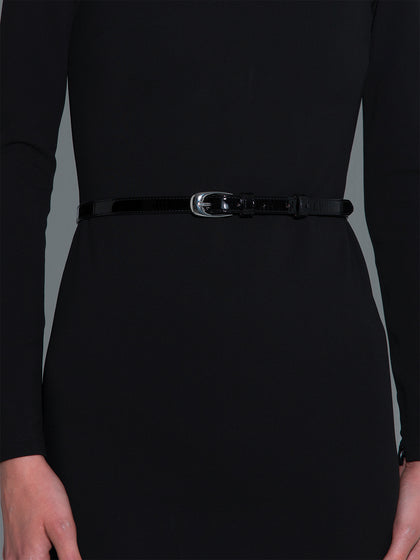 black dress belt womens Leather | Handmade in Seattle The perfect finishing touch to any outfit Jenni Kayne Women's Classic Belt