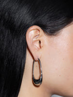 Eleanora Palladium-Plated Hoop Earrings - Image 3