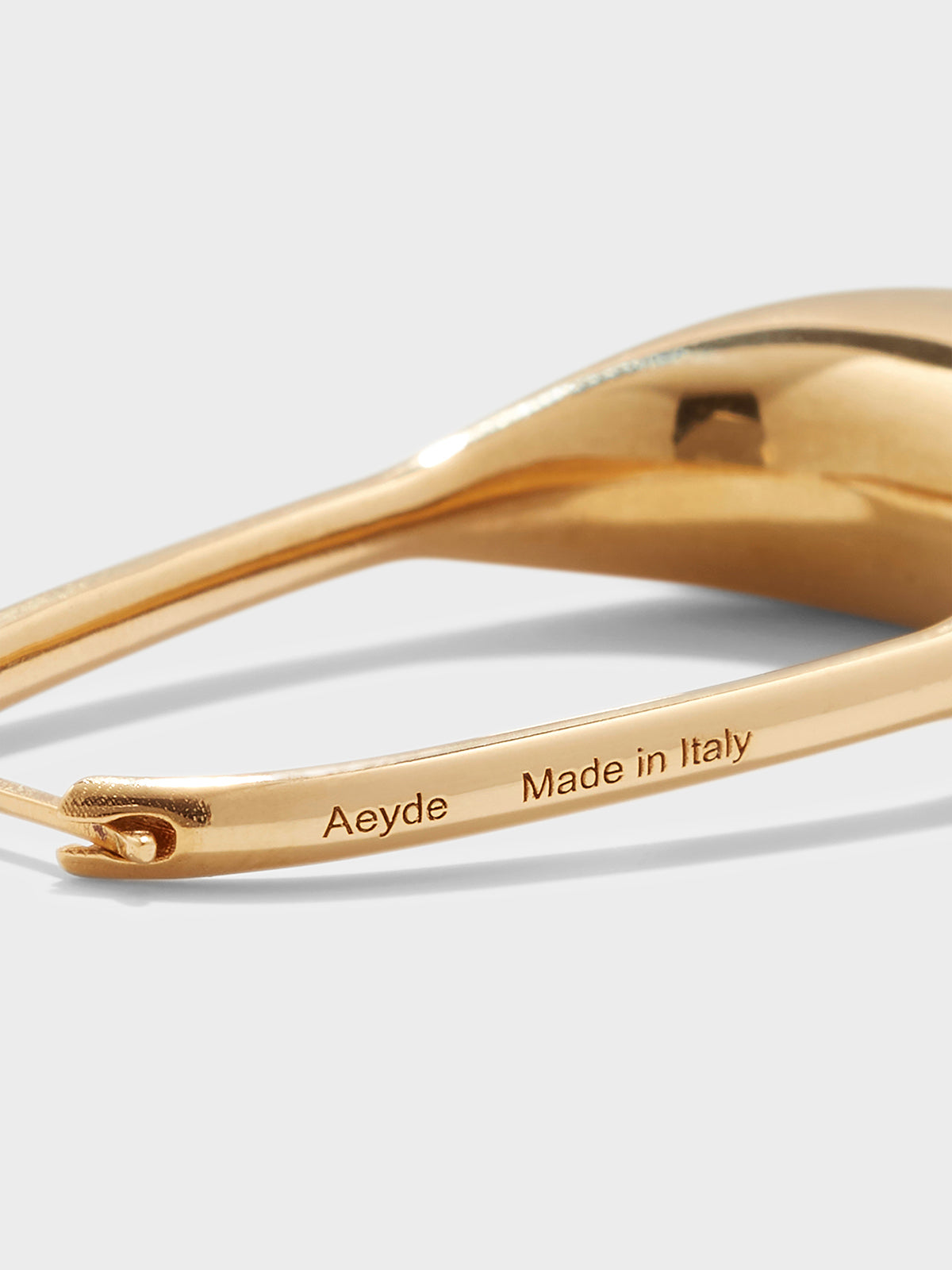 Eleanora 18kt Gold-Plated Hoop Earrings - Image 2