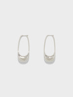 Eleanora Palladium-Plated Hoop Earrings - Image 1