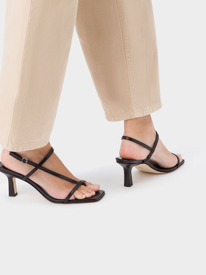 Shop Schutz Jewell Crystal-Embellished High-Heel Sandals | Saks Fifth Avenue