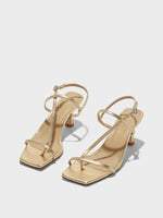Elise Leather Toe-Post Sandals - Image 3