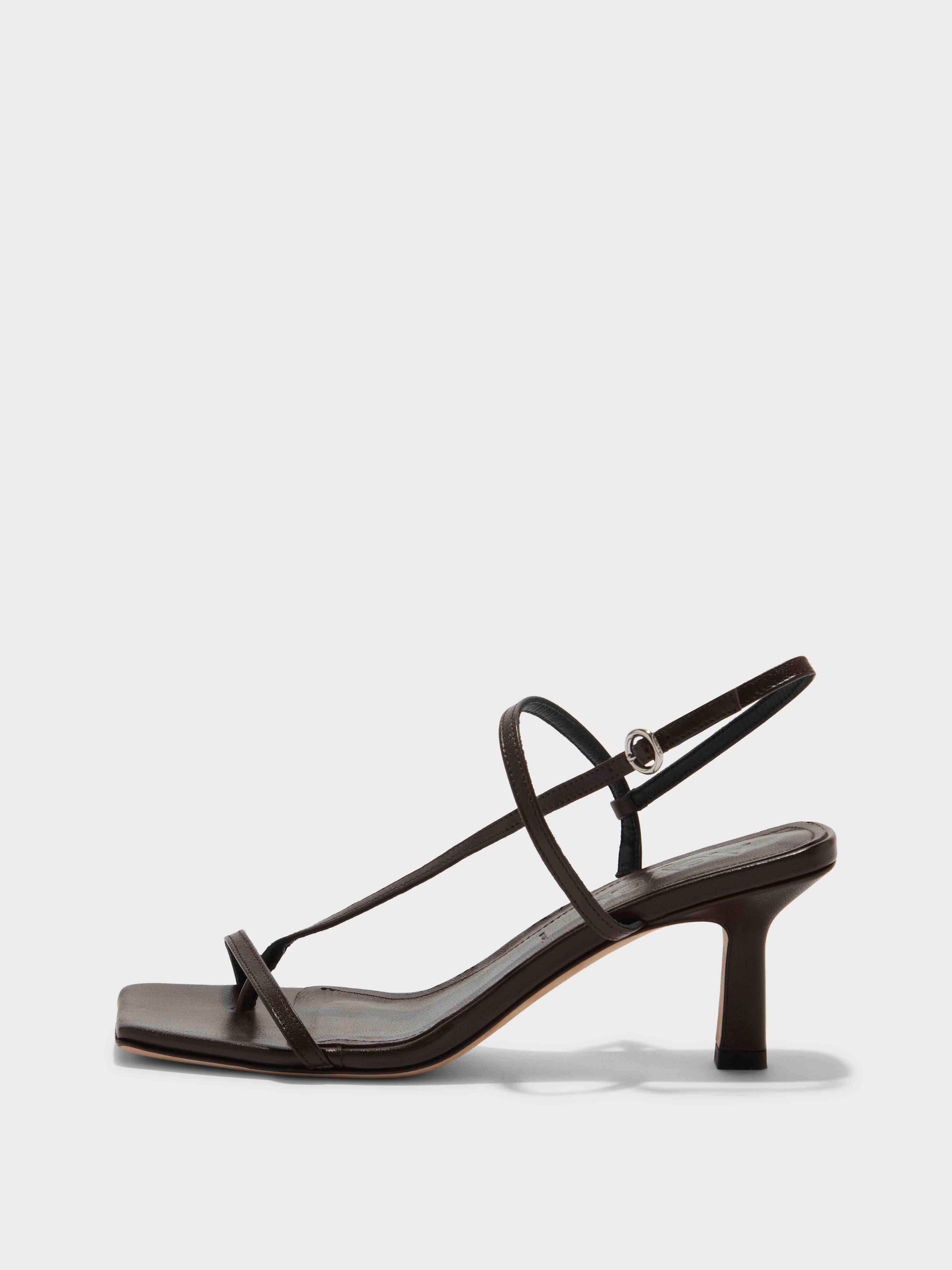 Elise Leather Toe-Post Sandals - Image 1