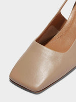 Eliza Leather Slingback Pumps - Image 3