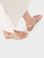 Ella Leather Toe-Post Sandals - Image 6