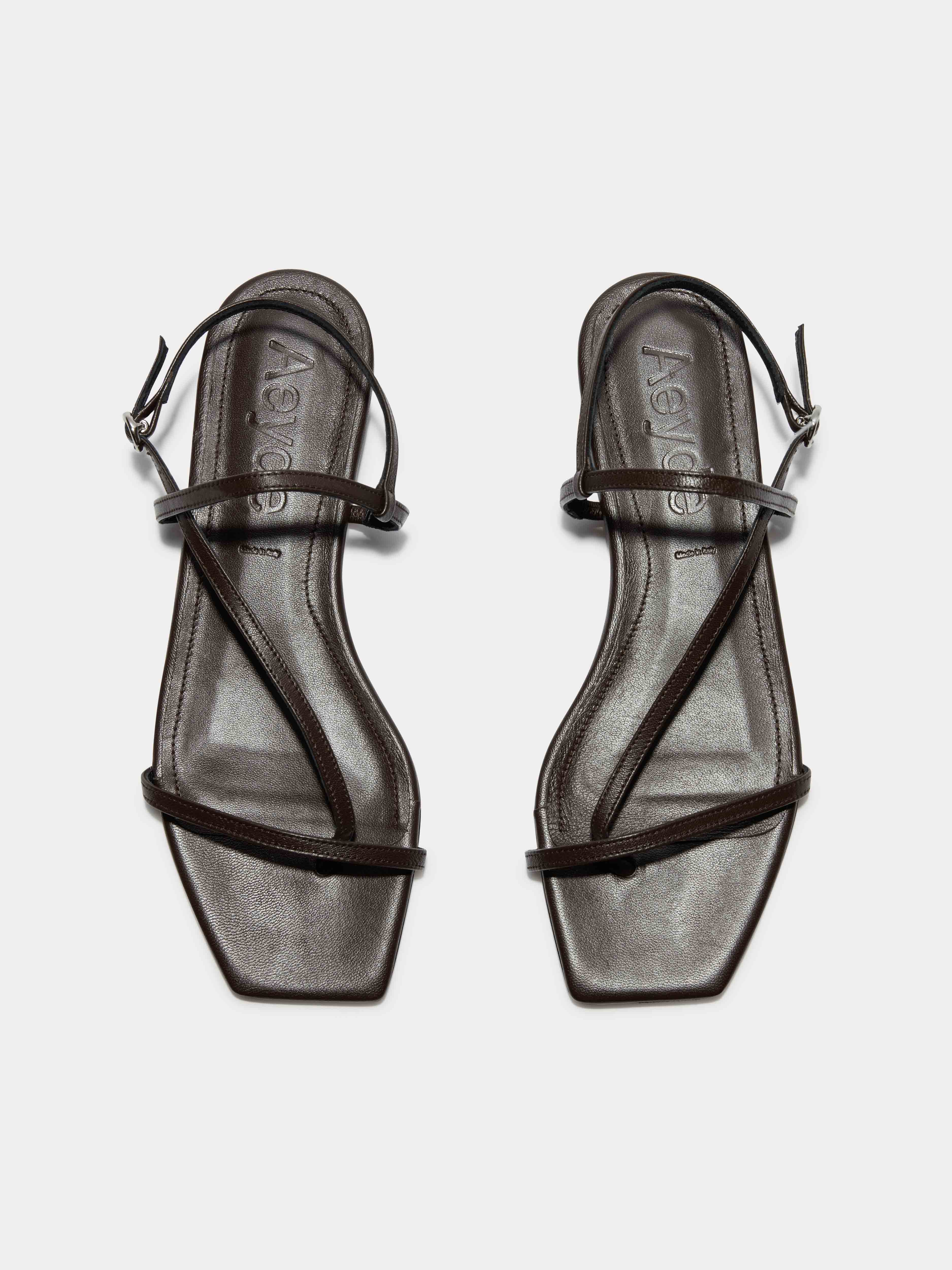 Ella Leather Toe-Post Sandals - Image 3