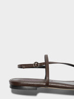 Ella Leather Toe-Post Sandals - Image 5