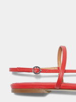 Ella Leather Toe-Post Sandals - Image 4